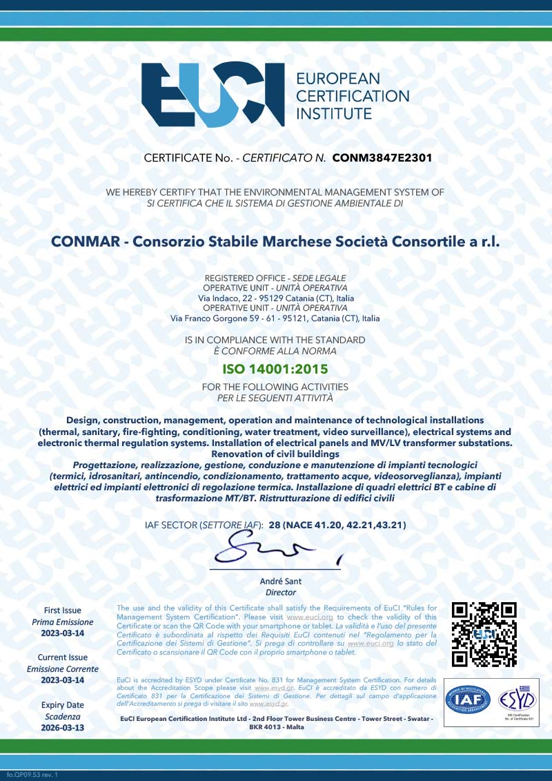 conmar ISO 14001